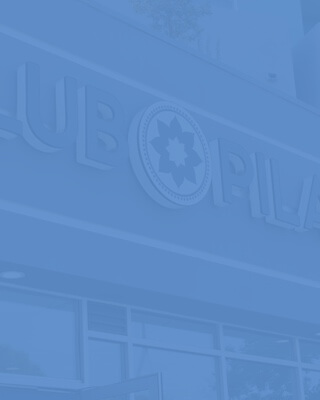 Club Pilates studio sign